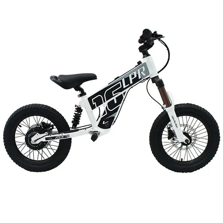 LPR16 V4 Kids 16" Electric Bike - White