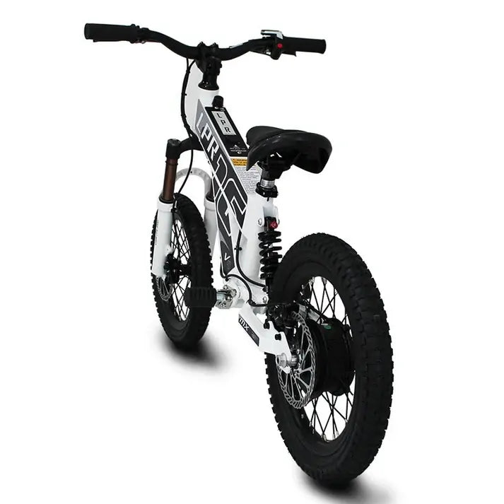 LPR16 V4 Kids 16" Electric Bike - White
