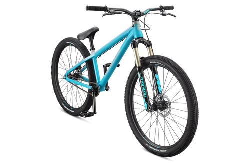 Mongoose Fireball SS Dirt Jump Mountain Bike - Cyan