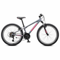 Mongoose Rockadile Girls 24" Mountain Bike - Grey