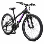 Mongoose Rockadile Girls 24" Mountain Bike - Black
