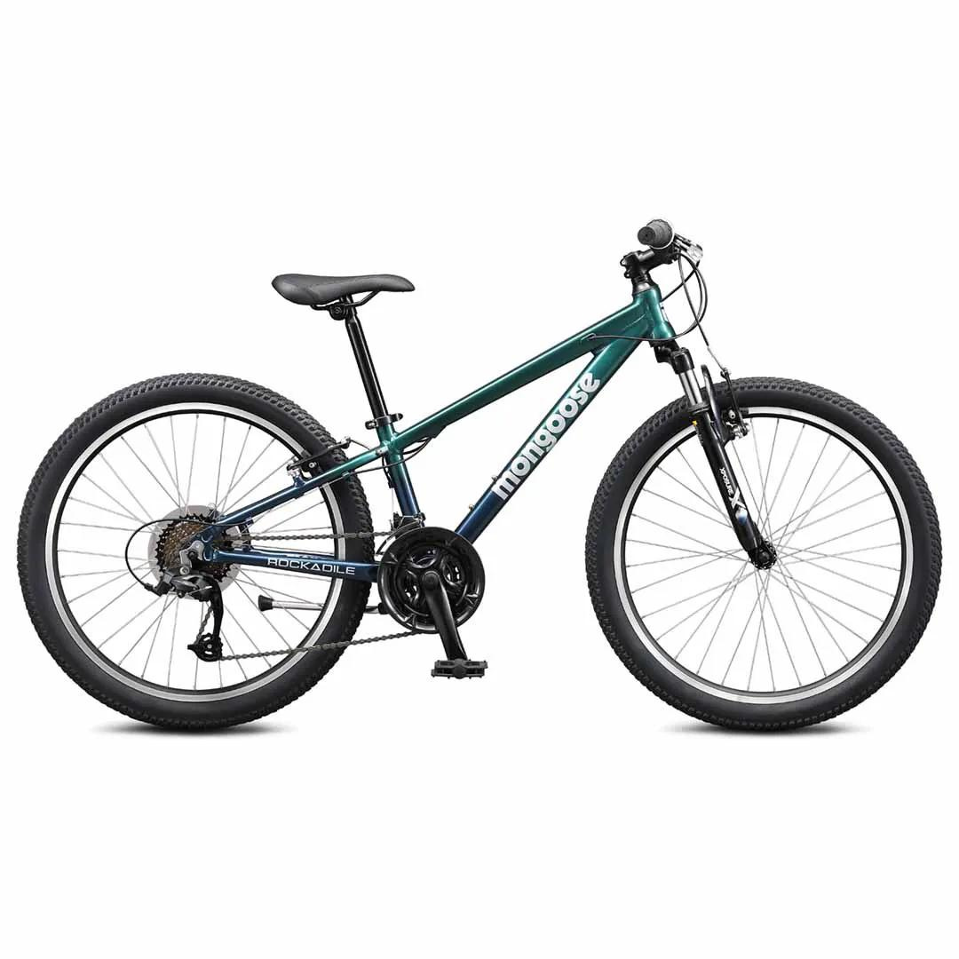 Mongoose Rockadile Boys 24" Mountain Bike - Green