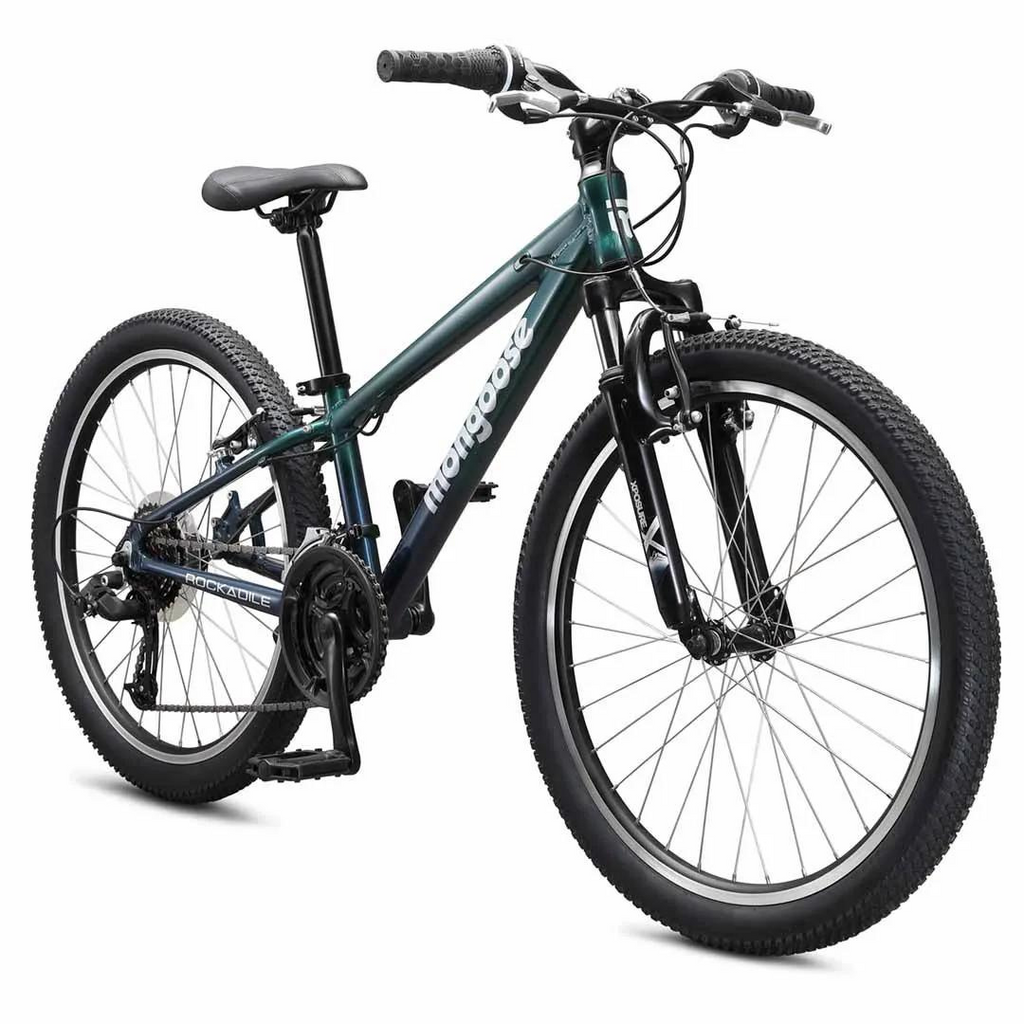 Mongoose Rockadile Boys 24" Mountain Bike - Green