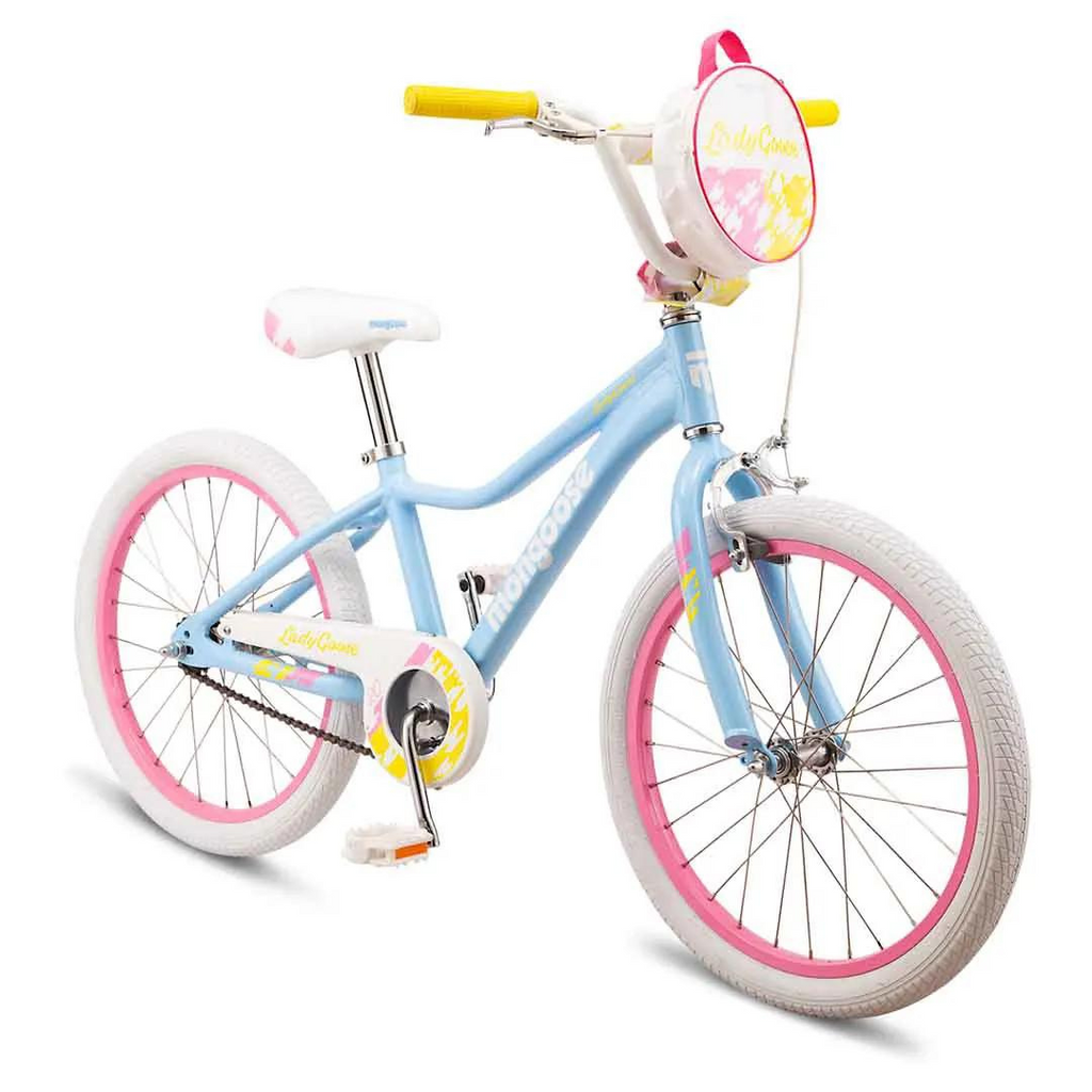 Mongoose Ladygoose Girls 20" Bike - Blue