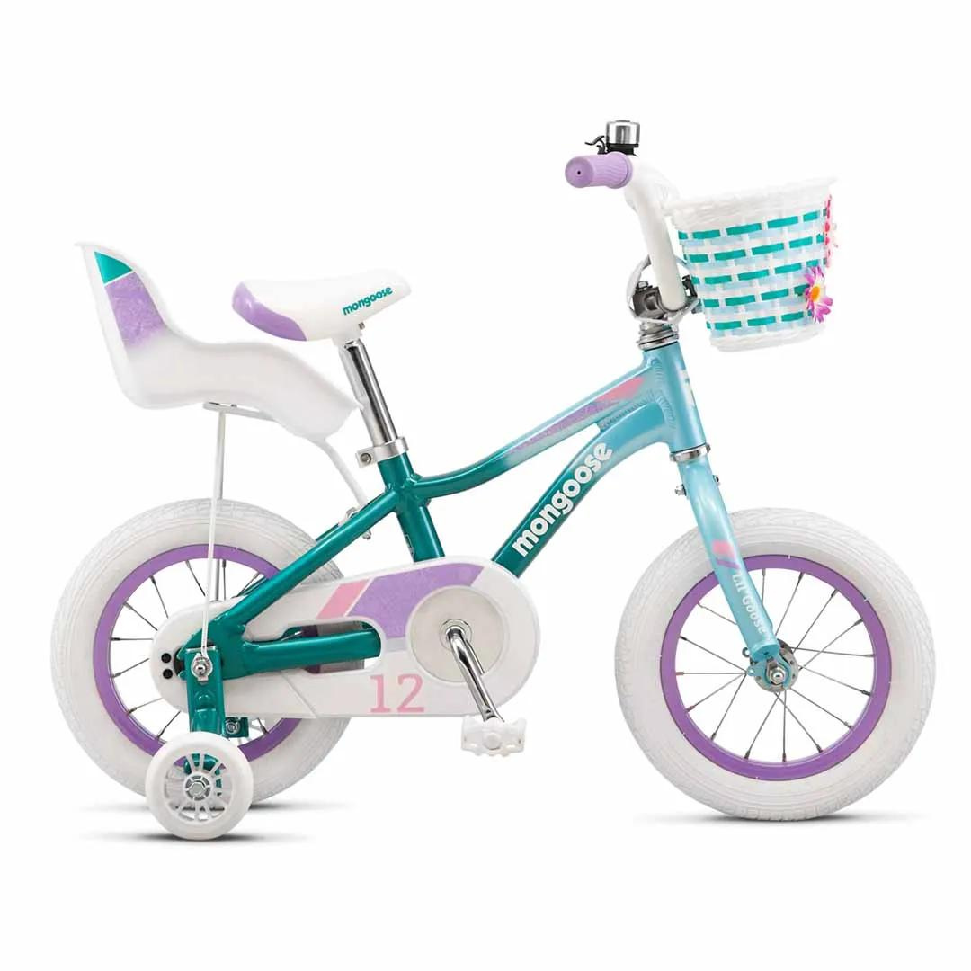 Mongoose Lil Goose Girls 12" Bike - Teal