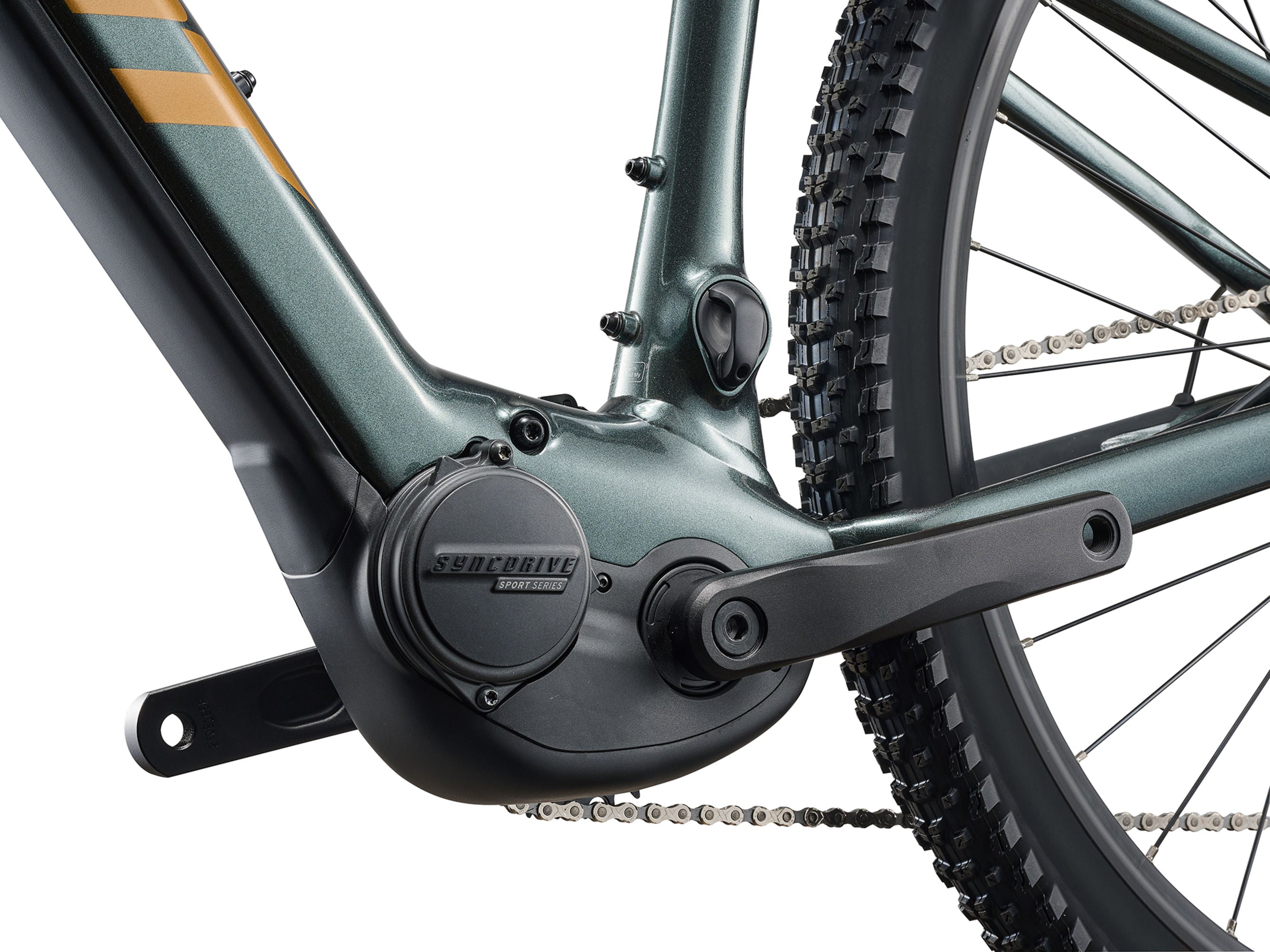 2026 Giant Talon E+ Electric Mountain Bike - Asphalt Green