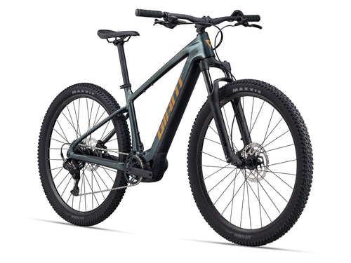 2026 Giant Talon E+ Electric Mountain Bike - Asphalt Green