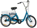 Gomier 2500 Series 20" Trike - Coaster (Footbrake) - Lovely Blue