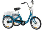 Gomier 2500 Series 24" Trike - Coaster (Footbrake) - Lovely Blue