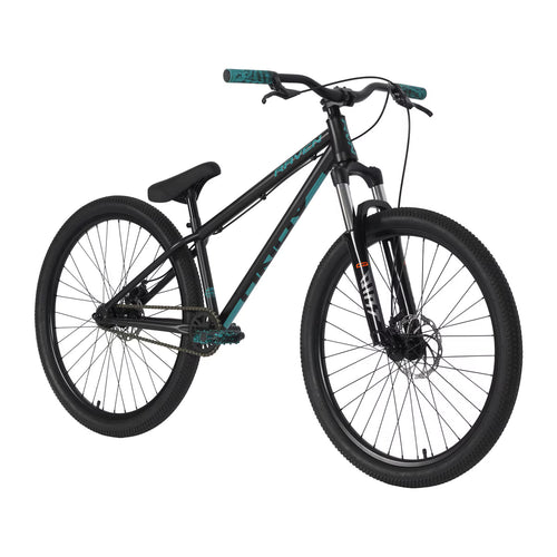 Raven Onyx 26" Dirt Jump Mountain Bike - Black/Teal