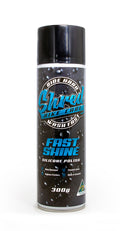 Shred Fast Shine Silicone Polish Aerosol - 300g