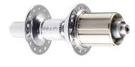 Velocity Sport Road Rear Hub - 32H - 10 Speed Shimano - 130mm - Silver (Skewer Not Included)