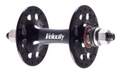 Velocity H17-36 Track Front Hub - 36H - Black