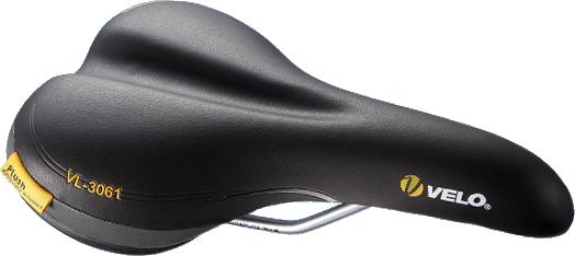 Saddle Velo Plush Comfort Saddle - 405g