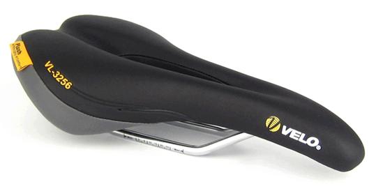 Saddle Velo Plush Sports Saddle with Cut Out - 298g