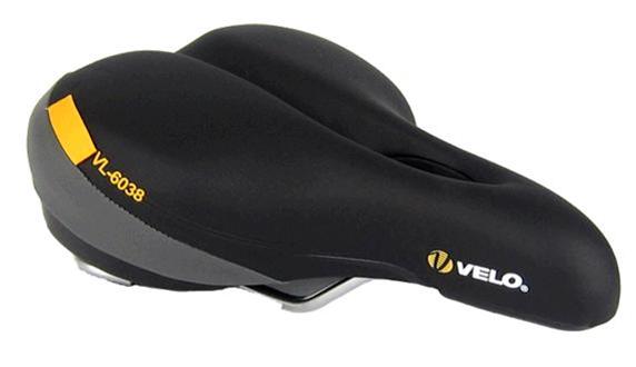 Saddle Velo Plush Relaxed Comfort Saddle - 538g