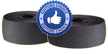 Velo Suede/Silicon Gel Bartape - Black
