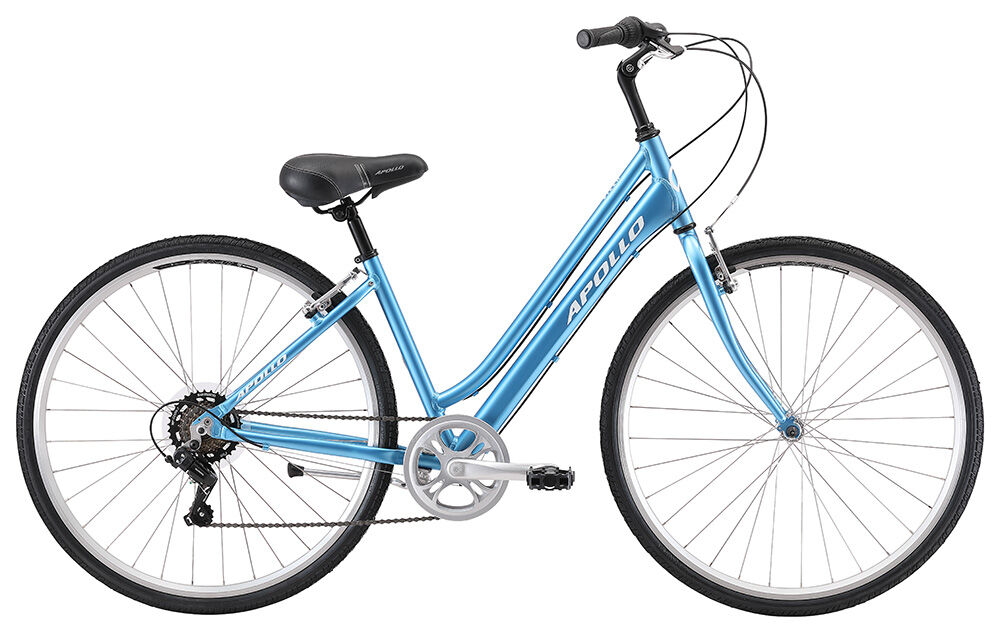 Apollo Villa WS Hybrid Bike - Gloss Blue