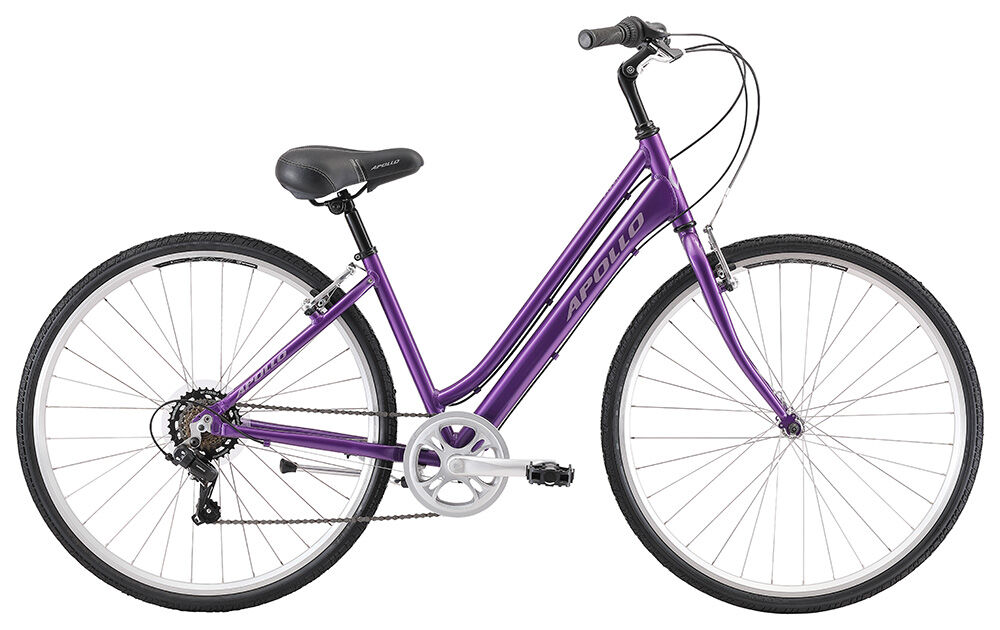 Apollo Villa WS Hybrid Bike - Gloss Purple