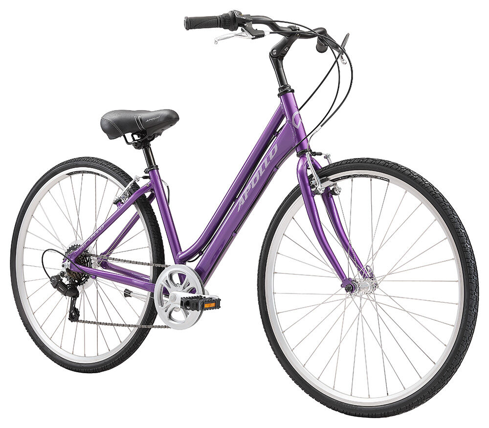 Apollo Villa WS Hybrid Bike - Gloss Purple