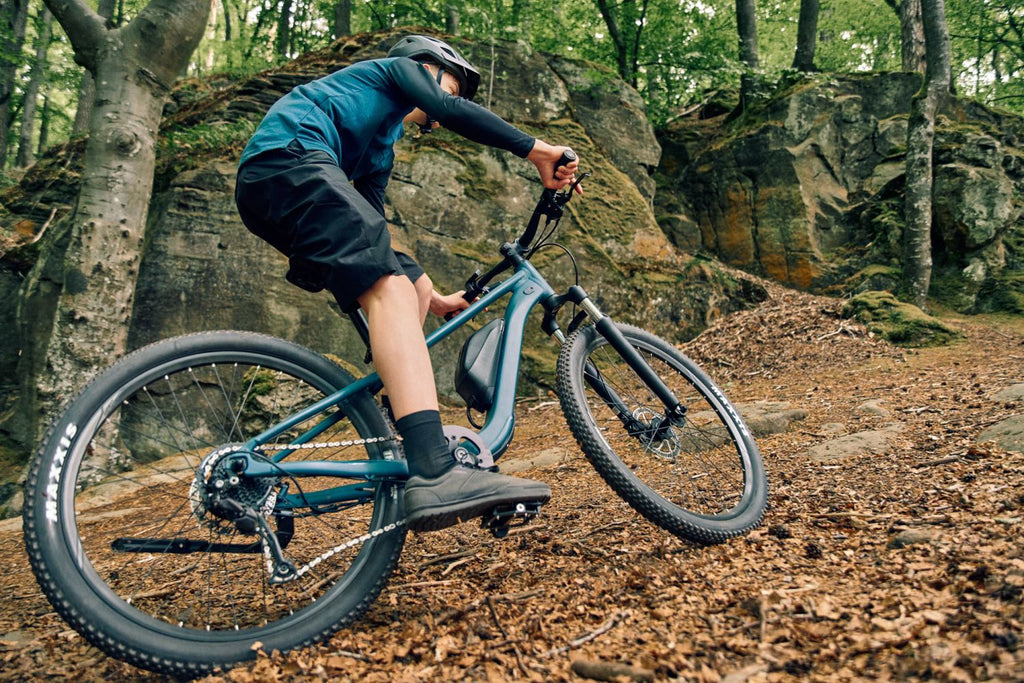 Giant Talon E+ 26 Kids Electric Mountain Bike - Deep Lake